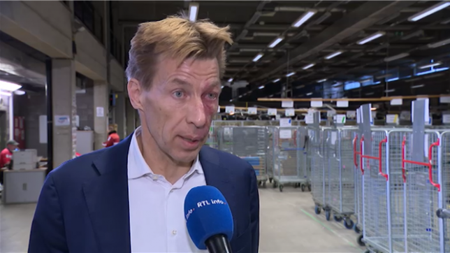Interview du CEO de bpost Chris Peeters.