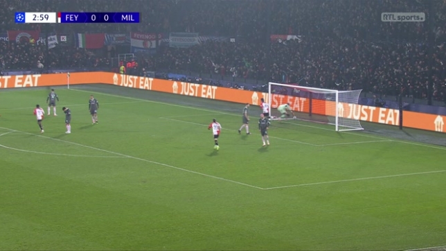Ligue des Champions: le résumé de Feyenoord-AC Milan (1-0)