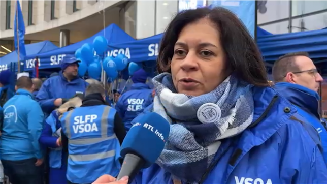 Interview de Masanka Tshimanga, porte-parole du SLFP, réalisée par Meryem Laadissi.