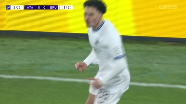 Ligue des Champions: Talbi enfonce l'Atalanta après 3 minutes