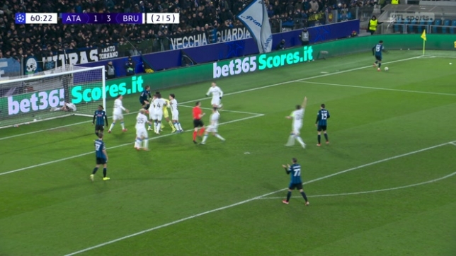 Ligue des Champions: Mignolet sort un penalty contre l'Atalanta