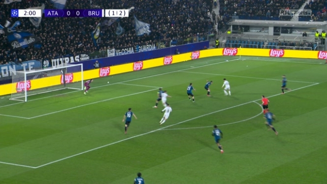 Ligue des Champions: le résumé d'Atalanta-Bruges (1-3)