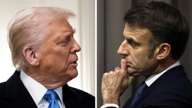 trump-macron