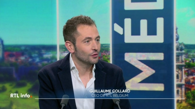 Invité sur le plateau du RTL info 13h., Guillaume Collard, patron de RTL Belgium, nous dévoile les nouveautés prévues à RTL pour cette année 2025 sur nos écrans, sur les plateformes et en radio.