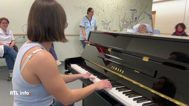 Présent depuis 2017 dans l'unité des soins palliatifs de l'IMTR, le piano vient de déménager dans le nouvel hôpital des Viviers. Des musiciens amateurs ou professionnels, y compris des patients, y jouent des morceaux durant environ 30 minutes, créant un instant partagé et apaisant.