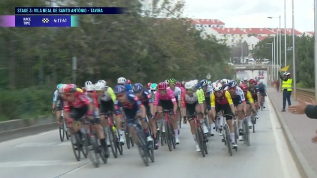 Jordi Meeus s'est imposé, au sprint, sur la 3e étape du Tour d'Algarve.