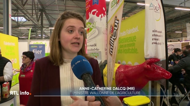 Les AgriDays 2025 se déroulent tout ce weekend à Tournai Expo. Produits du terroir, démonstrations d'attelages, c'est une véritable immersion dans le monde agricole qui attend les visiteurs. La jeune ministre wallonne Anne-Catherine Dalcq était présente aux côtés des agriculteurs.