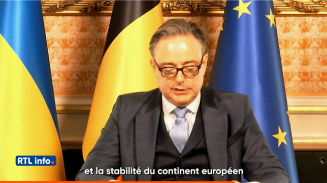 Une alerte aérienne a été émise par l'armée ukrainienne en plein sommet avec des dirigeants occidentaux, à Kiev, à l'occasion des trois ans de l'invasion russe.