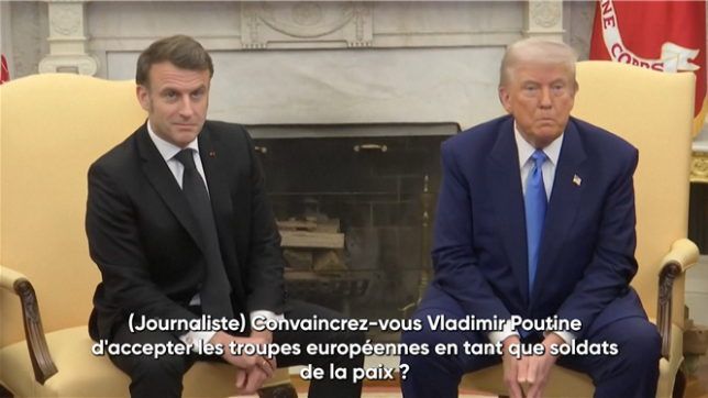 Les deux présidents se sont rencontrés pour aborder la manière de gérer la fin du conflit en Ukraine, puis on répondu aux questions de la presse.