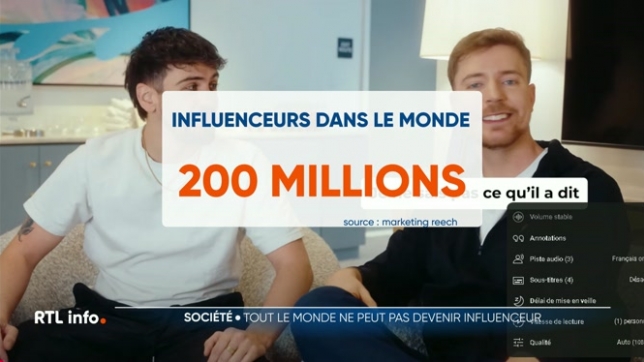 Ce qui intéresse de nombreux jeunes aujourd'hui, ce sont les réseaux sociaux et le sentiment qu'on peut parfois s'y faire beaucoup d'argent. De plus en plus d'entre eux rêvent de devenir influenceurs, mais la plupart finissent par déchanter.