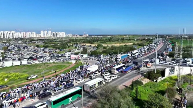 Funérailles de la famille Bibas, ex-otages tués à Gaza