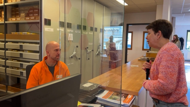 Une bibliothèque pour les malvoyants