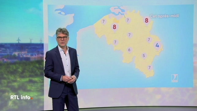 Stephan Van Bellinghen présente les prévisions météorologiques de ce jeudi et du reste de la semaine.