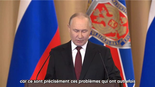 Le président russe Vladimir Poutine déclare que les premières discussions entre la Russie et les États-Unis suscitent un certain espoir de résoudre des problèmes, qui ont provoqué la crise ukrainienne et d'autres crises régionales.
