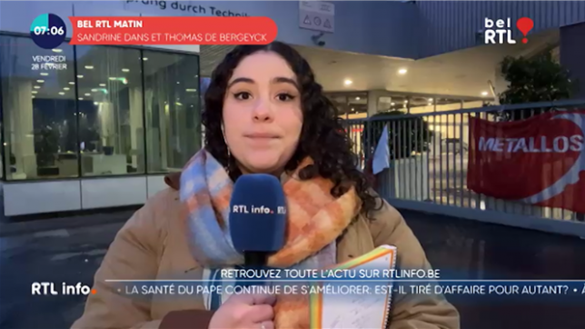 Notre journaliste est sur place.