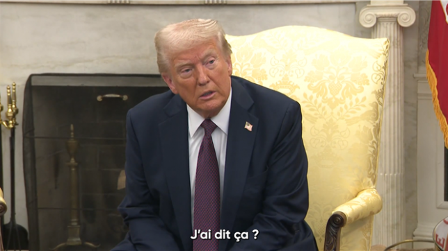 Donald trump avait traité Vodolymyr Zelensky de dictateur sans légitimité, mais assure ne pas s'en souvenir.