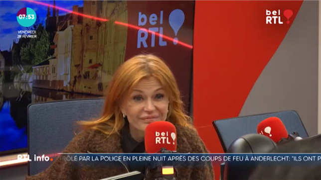 La chanteuse était l'invitée de Thomas de Bergeyck dans le 7h50 de bel RTL.