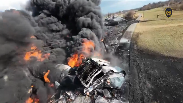 Un train de marchandises transportant du benzène, un hydrocarbure toxique et inflammable, a déraillé vendredi en République tchèque. La locomotive et au moins cinq wagons ont pris feu, selon les pompiers. Aucun blessé n'a encore été signalé.