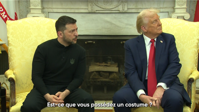 Pourquoi vous ne portez pas de costume?: Zelensky pris à partie par un journaliste