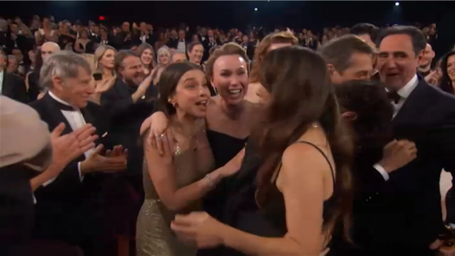 Entre le triomphe d'Anora et une relative déception pour Emilia Pérez, la 97e cérémonie des Oscars, dimanche à Hollywood, a abordé la politique par petites touches, après le retour de Donald Trump à la Maison Blanche. Voici quelques temps forts de la soirée.