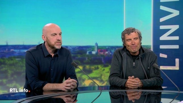 On retrouve en plateau l'explorateur Alain Hubert et le reporter Eric Goens pour présenter le documentaire 2050 sur les effets du réchauffement climatique en Antarctique.