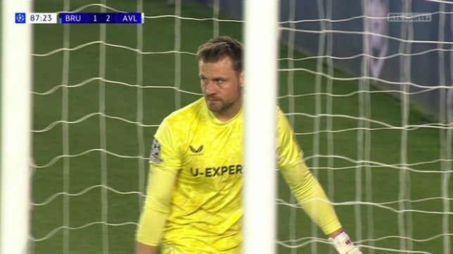 Ligue des Champions: Villa fait 1-3 sur penalty