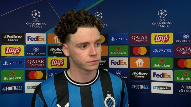 Ligue des Champions: Maxim De Cuyper ne cache pas sa déception après la défaite contre Aston Villa