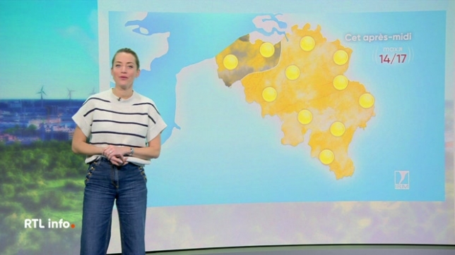 Le temps sera de plus en plus doux avec un ciel ensoleillé. Les températures des prochains jours seront nettement au-dessus des normales saisonnières.