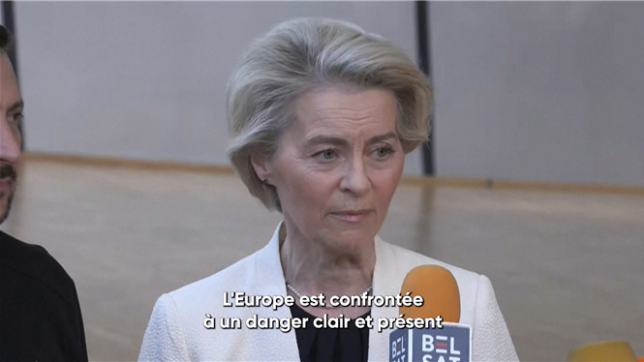 L'Europe et l'Ukraine sont à un moment décisif indique Ursula von der Leyen