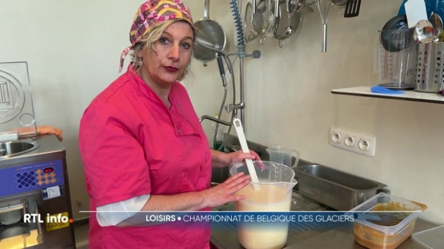 Cette glacière fabrique des glaces à base de lait de ferme et de fruits de saison, et a décroché la 6e place au championnat de Belgique des glaciers.