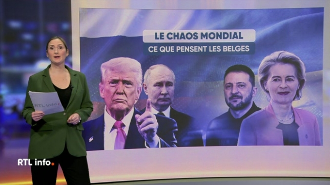 Dans ce contexte de tensions au niveau mondial, nous vous avons demandé comment vous appréhendiez la situation et si vous vous prépariez à un éventuel conflit armé. Amélie Schildt détaille les résultats d'un sondage RTLinfo-Ipsos-Le Soir.