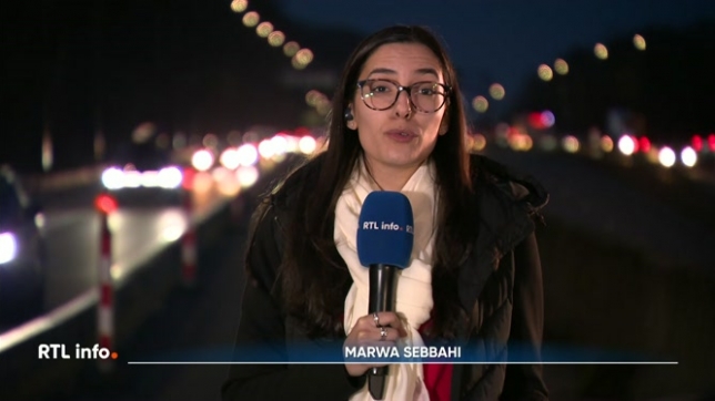 En direct du carrefour Léonrard, Marwa Sebbahi indique dans  quel sens et à quelle heure ça va coincer ce lundi et évoque les alternatives proposées aux automobilistes.