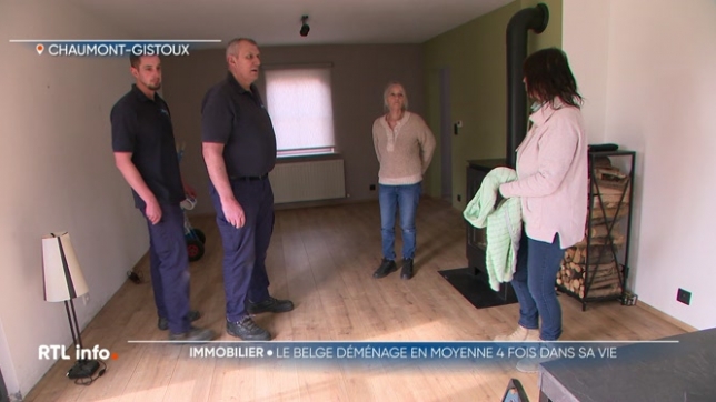 Selon une étude menée par une agence immobilière en ligne, les Belges déménagent 4 fois au cours de leur vie. 66% d'entre eux se disent heureux de déménager. Les jeunes quittent le domicile de leurs parents de plus en plus tard.