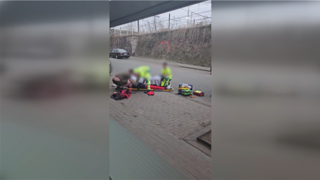 La police déployée en nombre à Marchienne-au-Pont: une personne blessée.