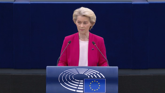 Le temps des illusions est révolu et l'Union européenne doit augmenter significativement ses dépenses d'armement, affirme à Strasbourg la présidente de la Commission européenne Ursula von der Leyen.
Il nous faut une augmentation très rapide des capacités de défense européennes. Et il nous la faut maintenant, a-t-elle déclaré devant le Parlement européen.
