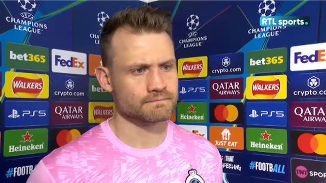 Le portier était bien conscient des limites de son équique.