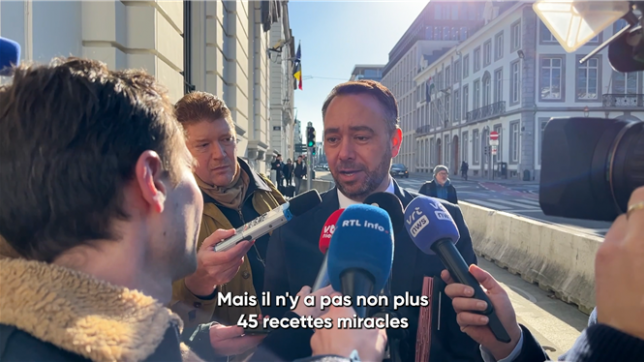 Comment le gouvernement compte-t-il augmenter les investissements de la Défense? Il n'y a pas 45 recettes miracles, selon Maxime Prévot