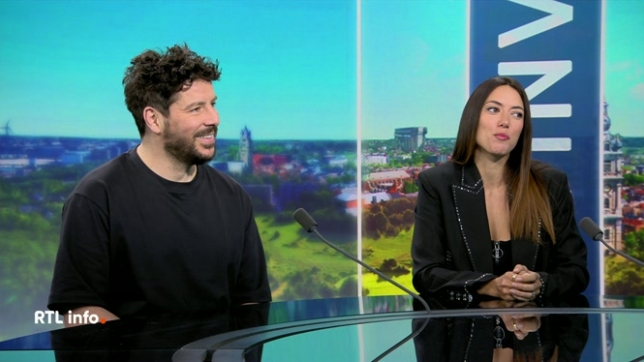 On retrouve en plateau Redouane Bougheraba et Vanessa Guide pour présenter le film Délocalisés, une comédie sur la lutte sociale.