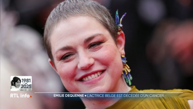 Elle luttait contre un cancer rare et extrêmement agressif depuis un an et demi. L'actrice belge Emilie Dequenne s'est éteinte hier à l'âge de 43 ans.