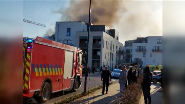 Un incendie est en cours à Soignies.