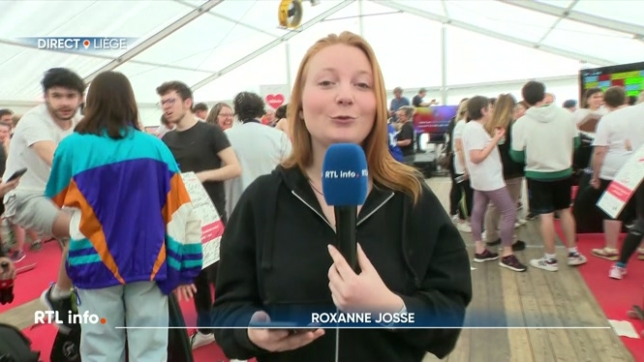 On retrouve en direct Roxanne Josse depuis le CHU de Liège où sont organisés les 24 heures vélo.