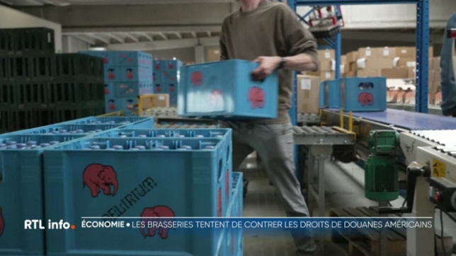 A partir du 1er avril, le président américain menace de taxer à 200% les alcools européens. En Flandre, la Brasserie Hyughe qui détient la célèbre bière Delirium Tremens a décidé d'envoyer le plus de marchandises possibles aux Etats-Unis. Un marché qui représente 20% de ses ventes.