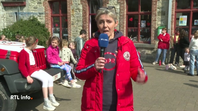 On retrouve en direct l'animatrice Bérénice pour le lancement de l'Opération Pièces Rouges au profit du Télévie.