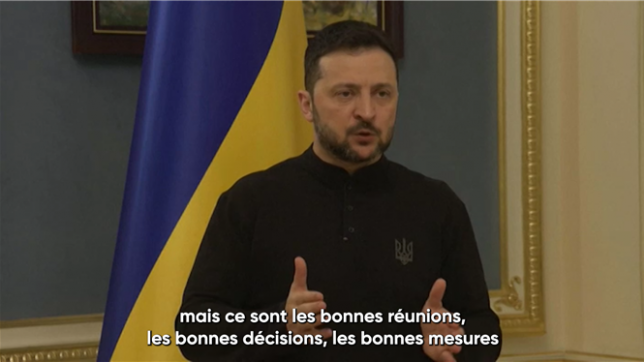 Alors que les Etats-Unis ont annoncé que la Russie et l'Ukraine ont accepté de cesser les hostilités en mer Noire Kiev, le président ukrainien Volodymyr Zelensky salue de bonnes mesures.
