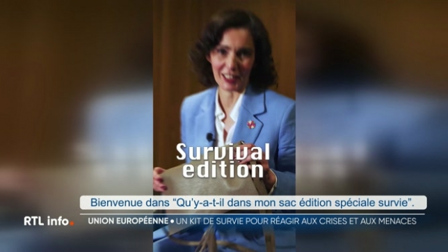 Face à la situation internationale instable, l'Europe émet une série de recommandations. La commissaire européenne Hadja Labib demande aux Européens de se préparer à un scénario de crise en cas de guerre, de pandémie ou de catastrophe. Et de confectionner un kit de survie pour tenir durant 72 H.