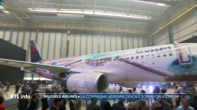 La compagnie aérienne Brussels Airlines rend régulièrement hommage à la culture et au patrimoine de la Belgique. Après Tintin, Tomorrowland ou encore les Diables Rouges, c'est cette fois l'Atomium qui est représenté sur un de ses avions. Une opération de communication très efficace apparemment.