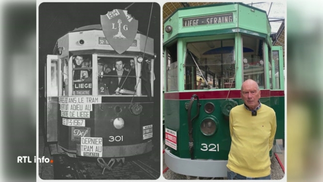 Le tram fera son grand retour à Liège dans un mois, après 60 ans d'absence. Retour sur l'histoire du dernier tram qui a circulé dans la ville en 1967, avec le témoignage de son conducteur, un moment mémorable pour la métropole liégeoise.