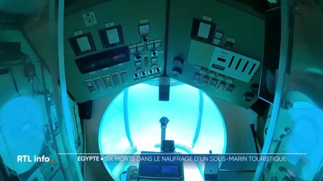 Egypte : naufrage d'un sous-marin touristique faisant six morts