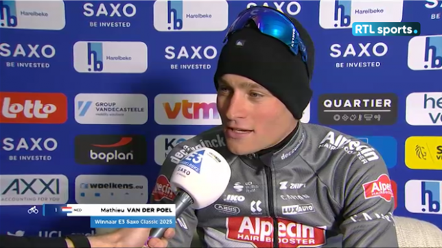 Le Néerlandais a impressionné en surclassant ses adversaires. Suivez le cyclisme sur RTL sports !