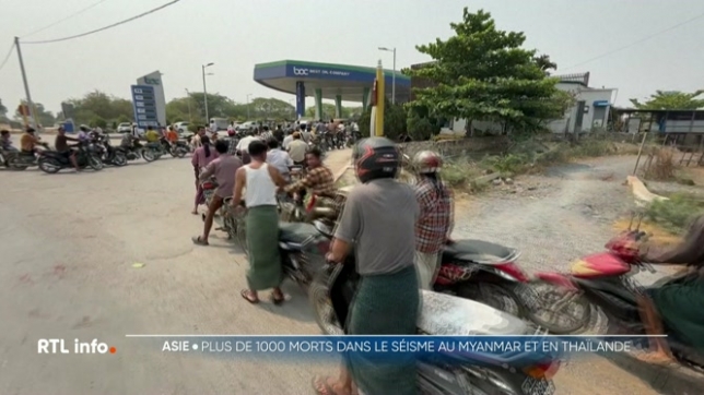 Séisme au Myanmar et en Thaïlande: plus de 1000 morts selon les autorités